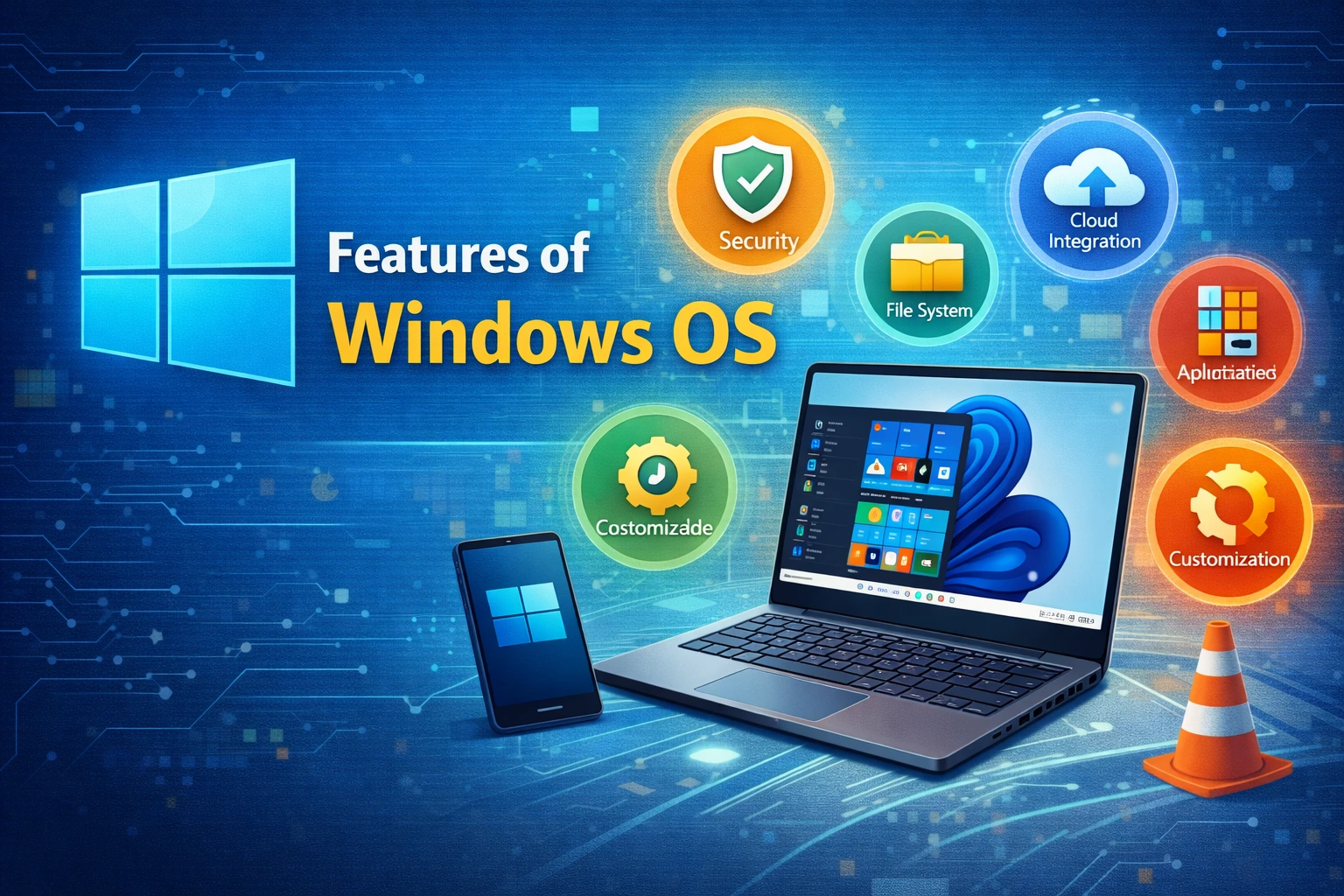Main features of Windows OS